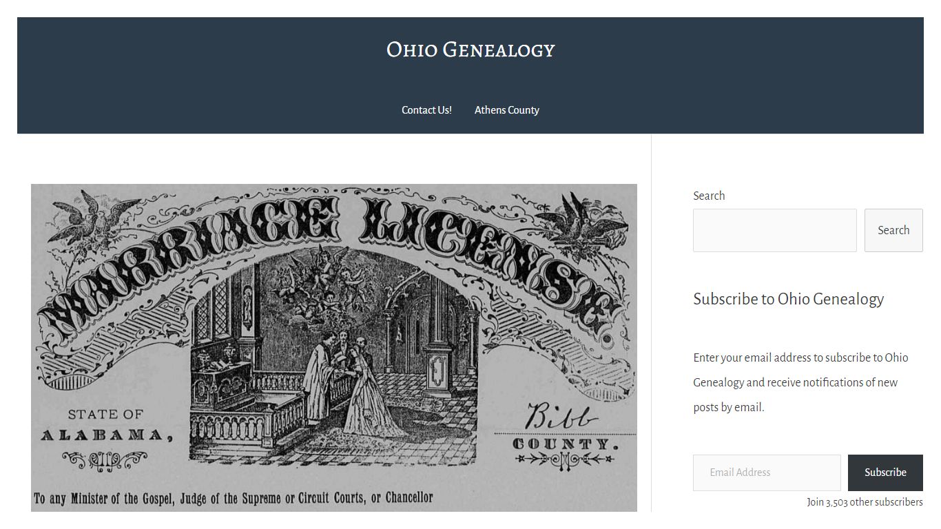 Ohio Vital Records Online — Ohio Genealogy